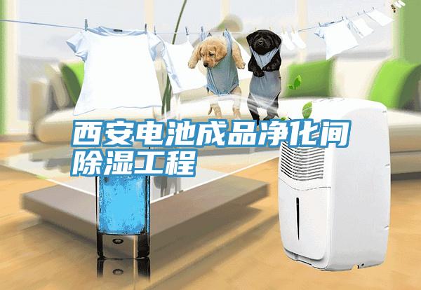 西安電池成品淨化間除濕工程