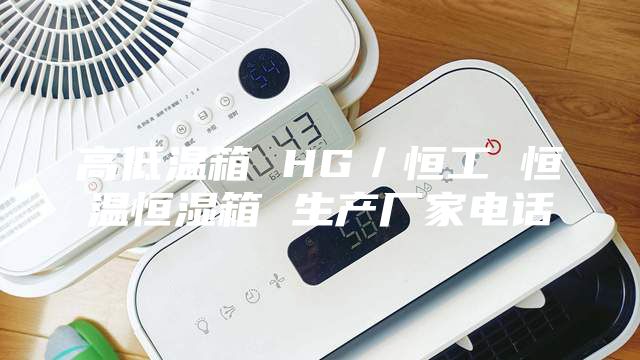 高低溫箱 HG／恒工 恒溫恒濕箱 生產廠家電話